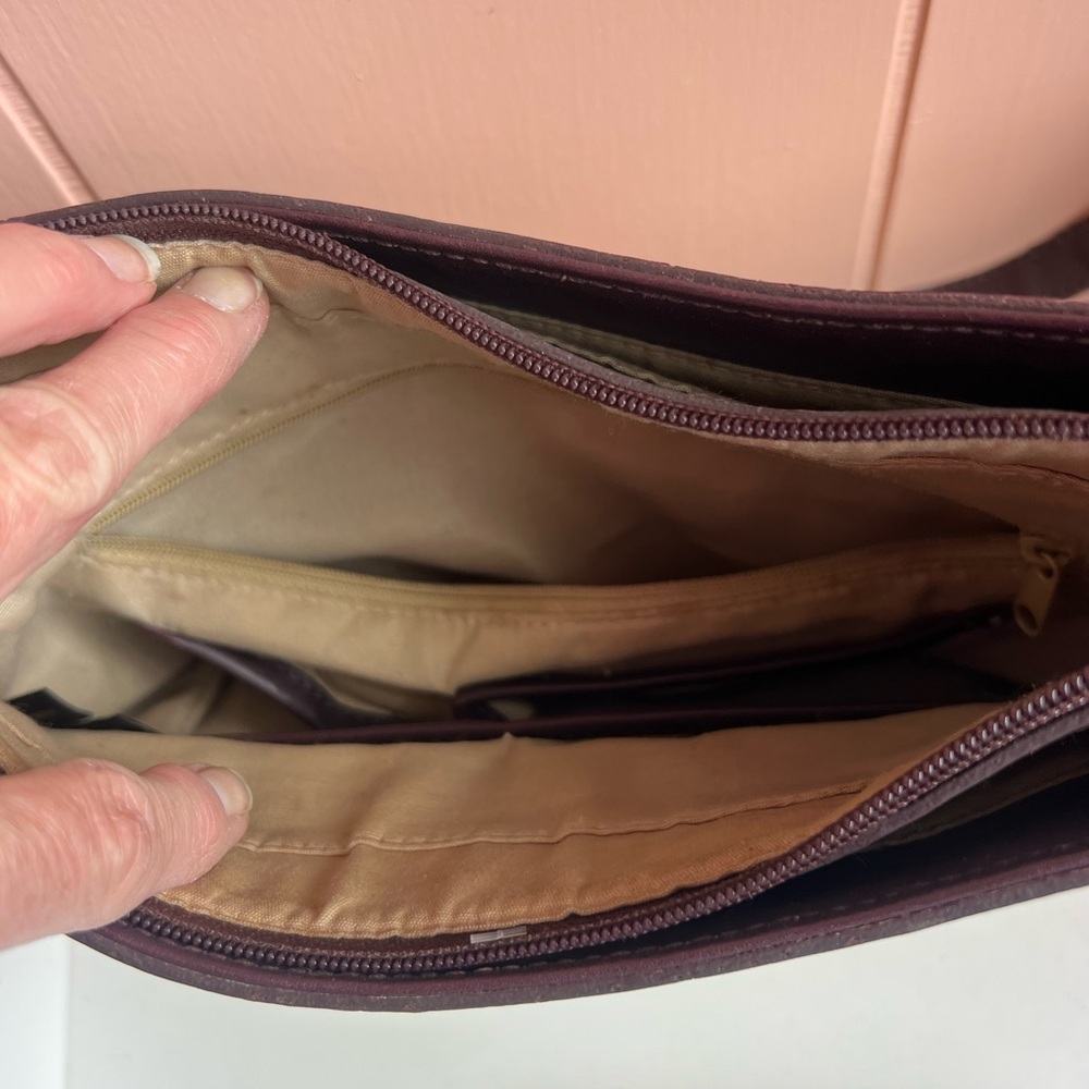 Etienne Aigner Tan and Brown Shoulder Bag - Picture 4 of 14